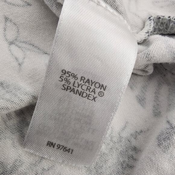 J. Jill Wearever Collection Women's Tank Top Large Palm Print Sleeveless Beach - Picture 9 of 10